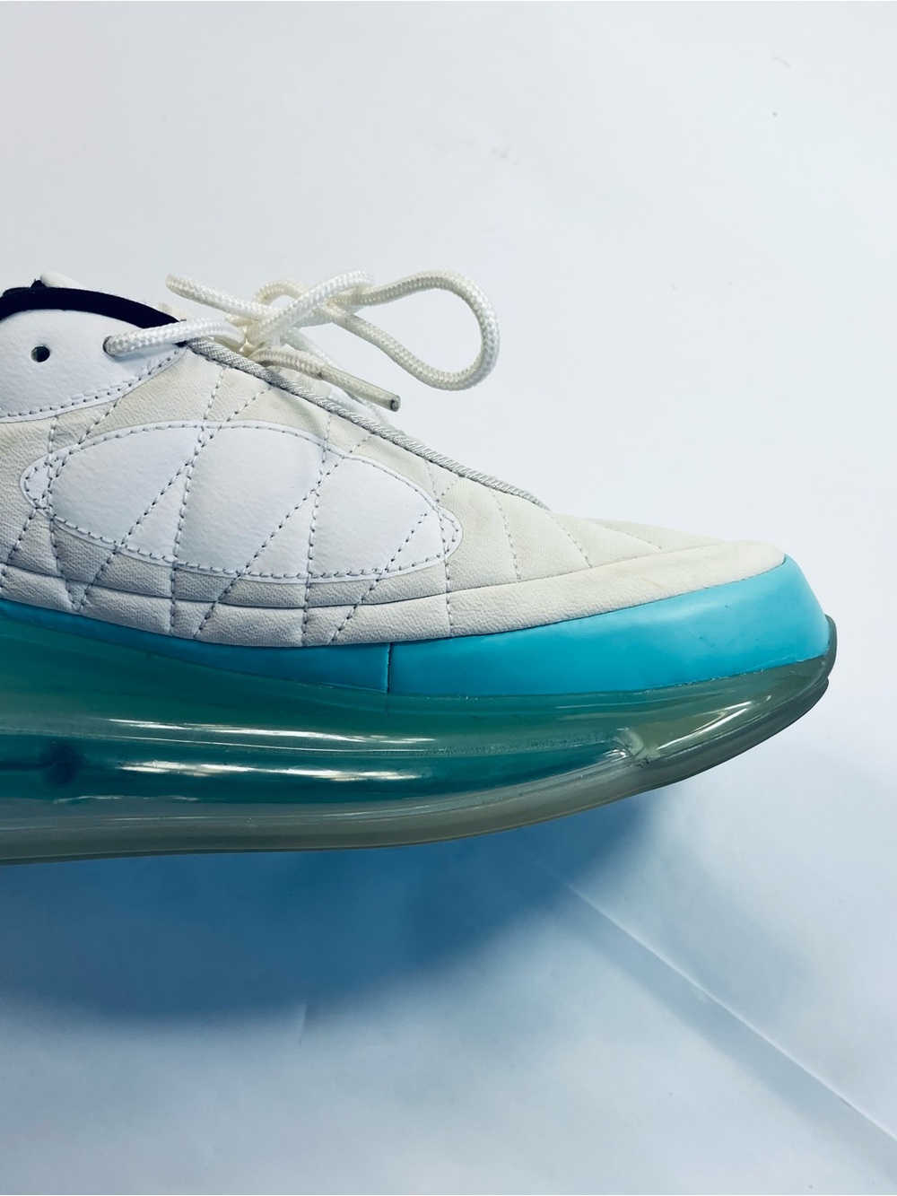Nike Air Max MX-720-818 White Aqua Teal Platinum CK2607-001 Women’s 8.5 Sneakers - Picture 6 of 15
